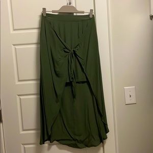 Asymmetrical Tie Skirt